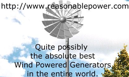 Wind Powered Generator !